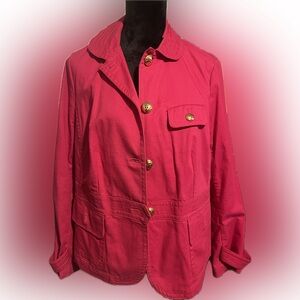 Talbots Blazer Coat | Jean Material
